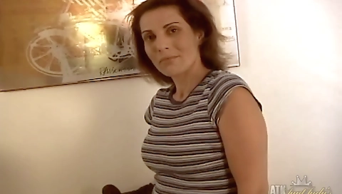 Video from AuntJudys: Amateur mature fucks her pussy with vibrator
