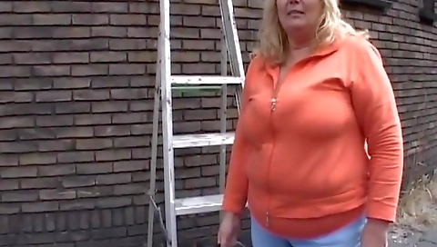 Bbw, Dutch Mature Has Sex