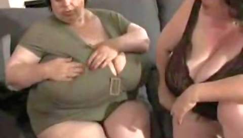 BBW grannies expose their massive knockers