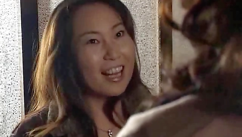 Sweet Step mother gently