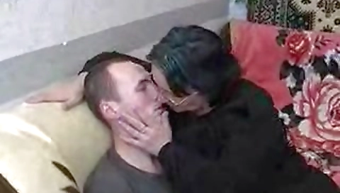 Russian Granny And Stud 081