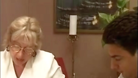 Ita granny fuck a boy