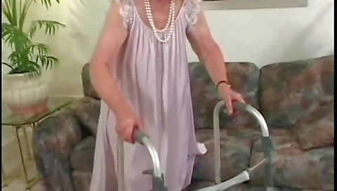 Grumpy Old Granny Acquire Drilled three Times