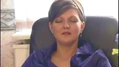 Russian mature Flora fuck with a junior 3