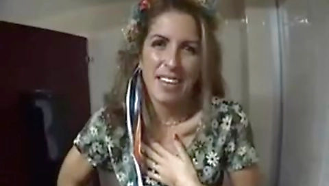 Cum on Hot Hippy Step mom